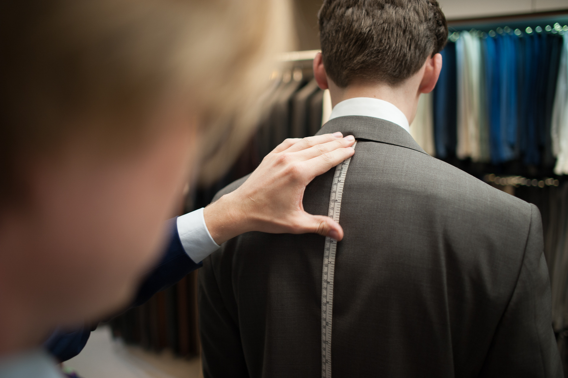 Richard Gelding: The process of a Canali Made to Measure suit